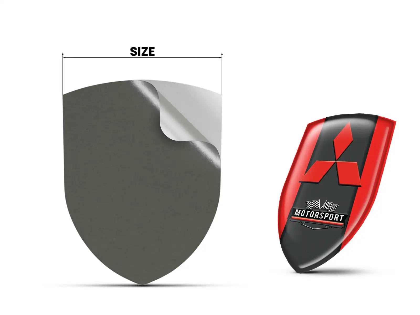 Mitsubishi Custom Auto Stickers Durable Universal High Quality